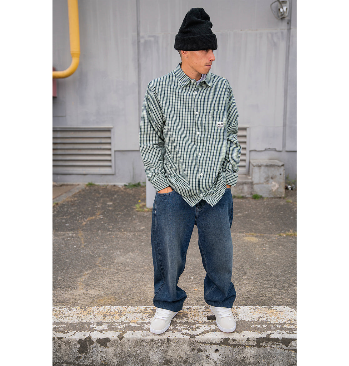 Men's Worker Baggy Denim Double That Jeans - Image 3