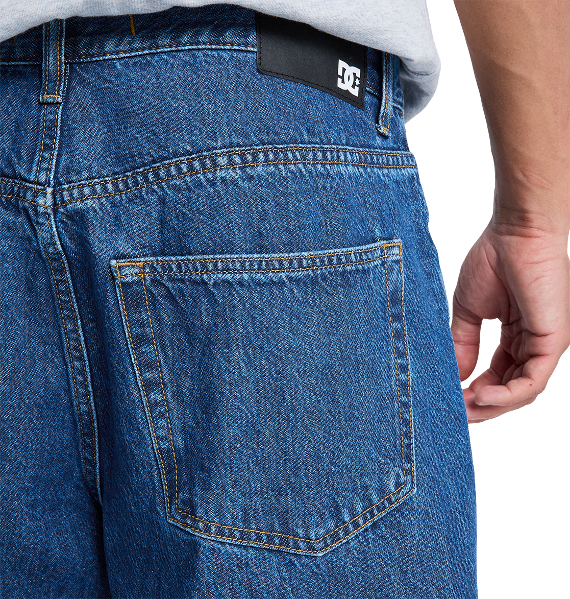 Men's Baggy Denim Pants - Image 5
